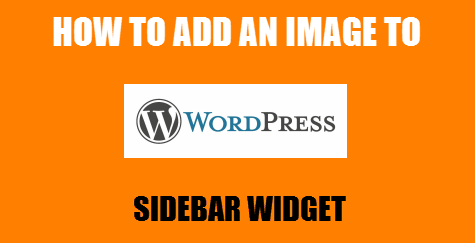add image to wordpress sidebar widget